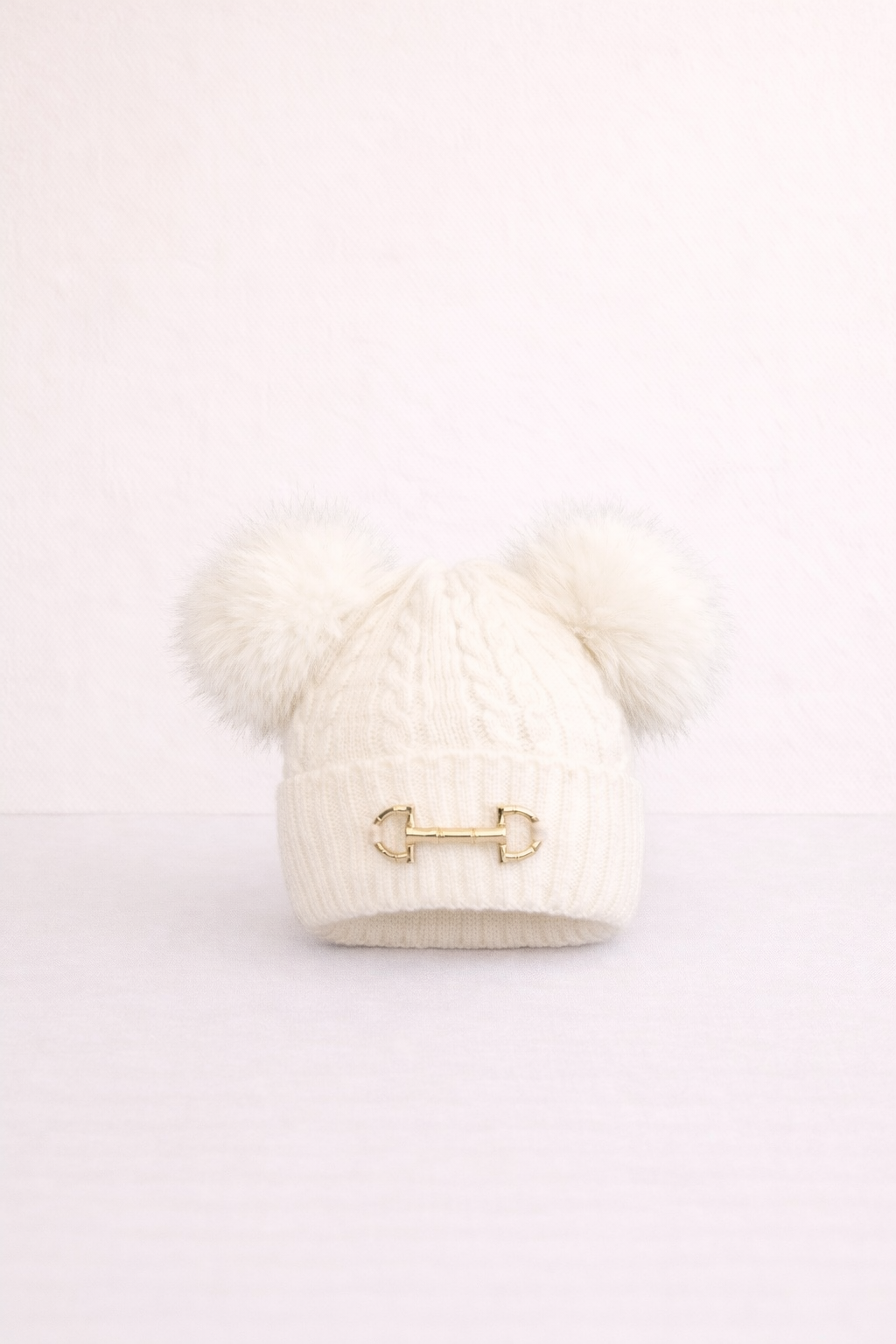 Snaffle Double Pom Hat