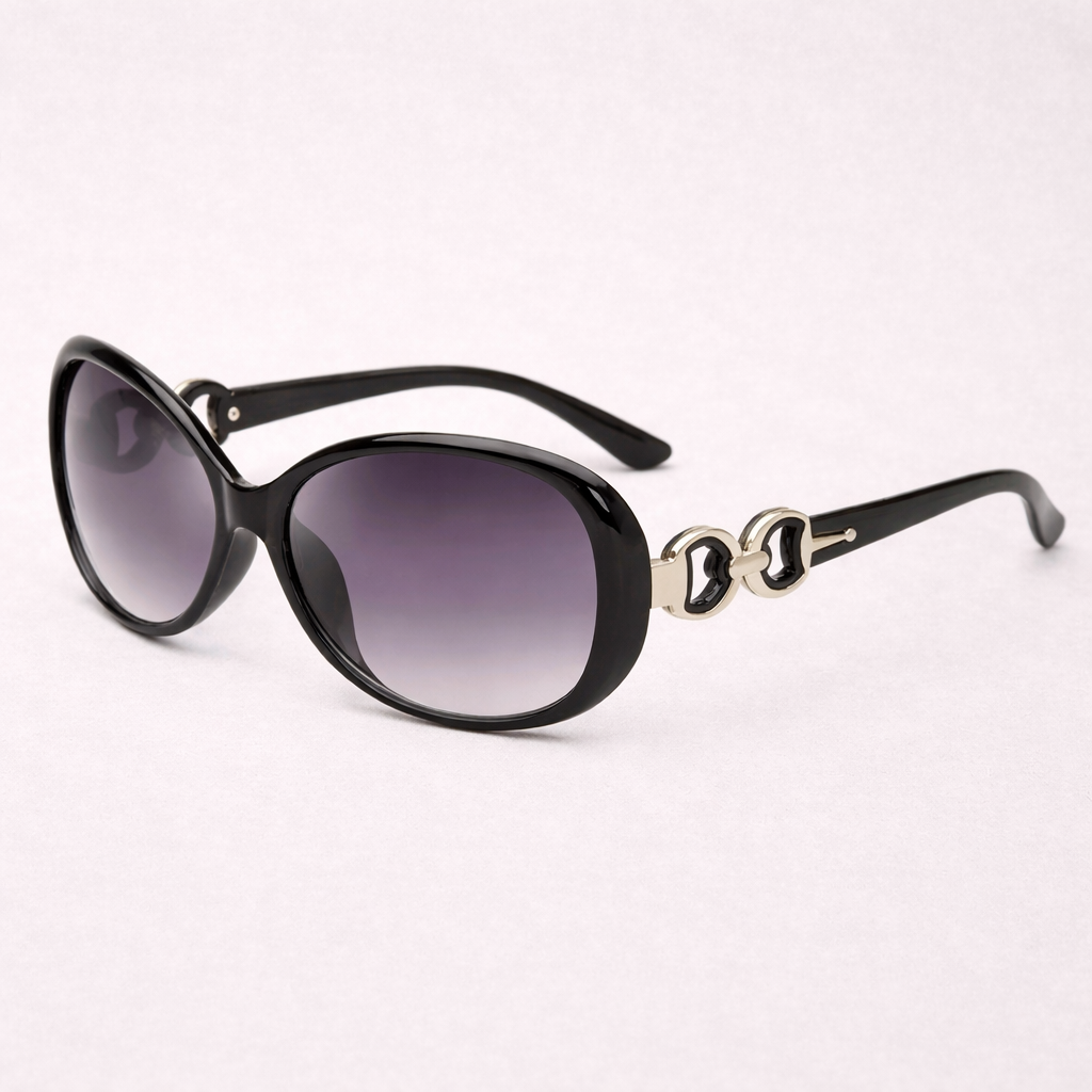 Snaffle Bit Oversized Sunglasses