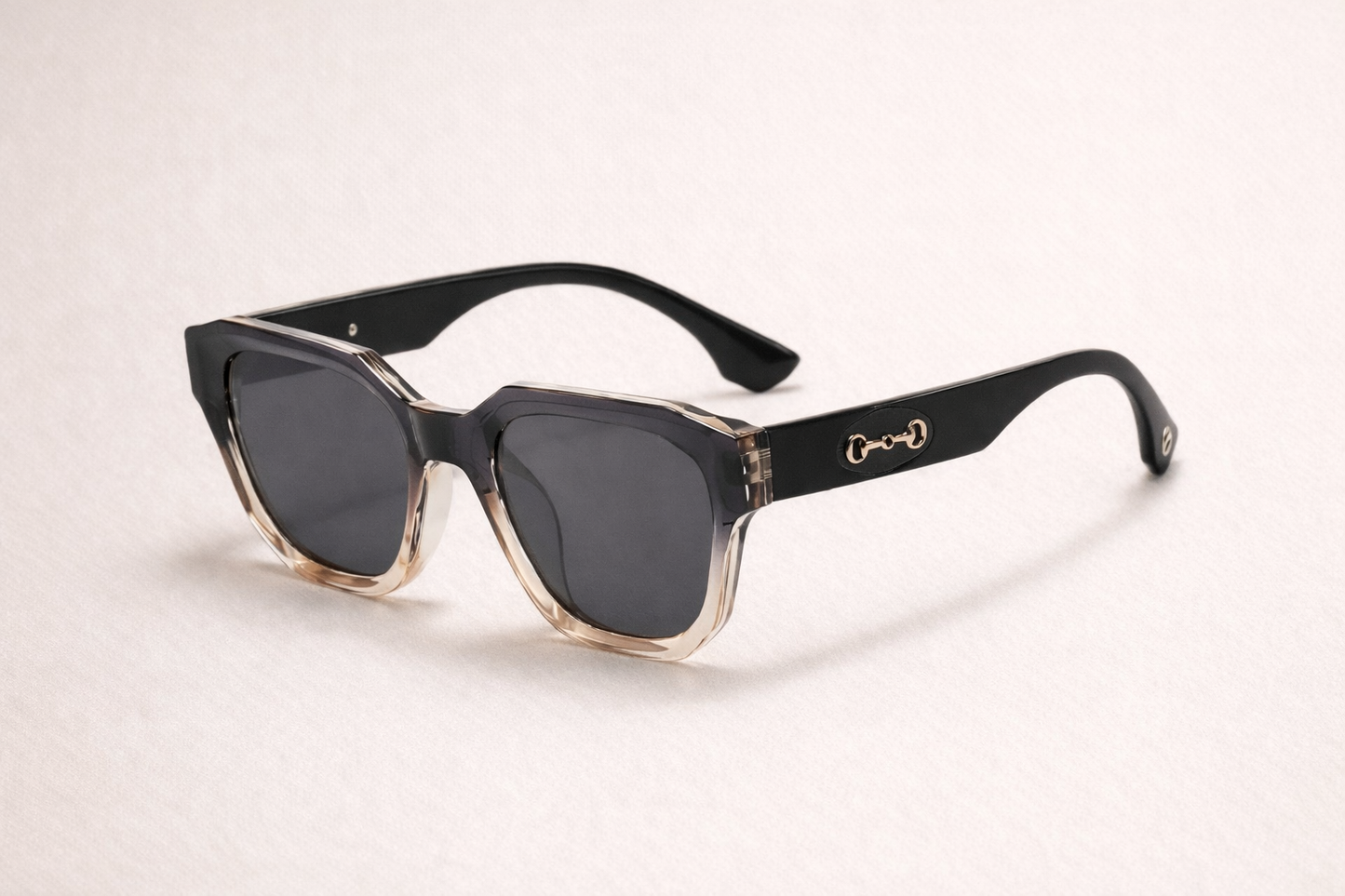 Modern Snaffle Square Sunglasses