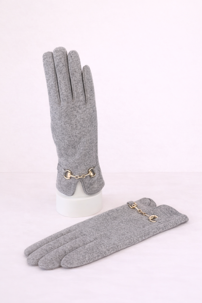 Snaffle Detail Gloves