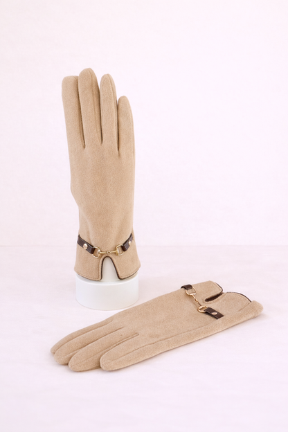 Snaffle Detail Gloves