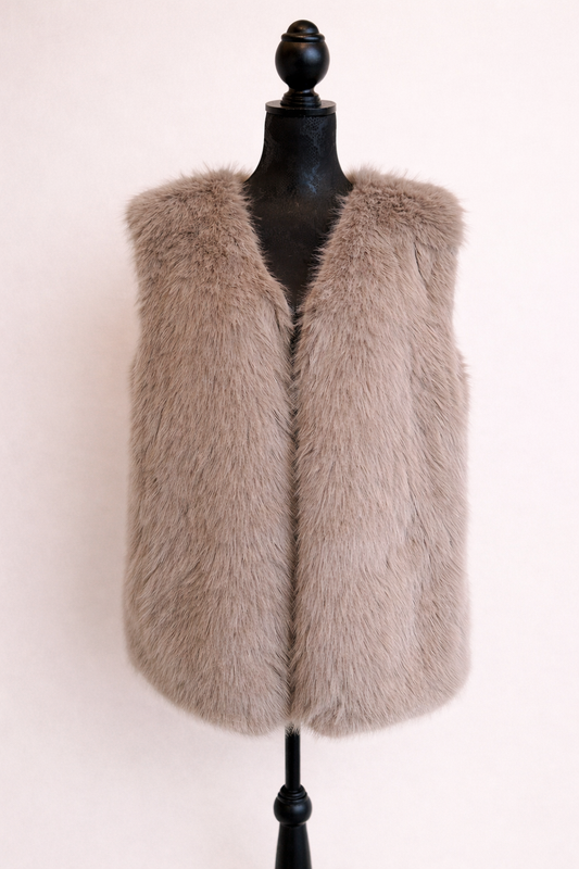Luxe Faux Fur Gilet