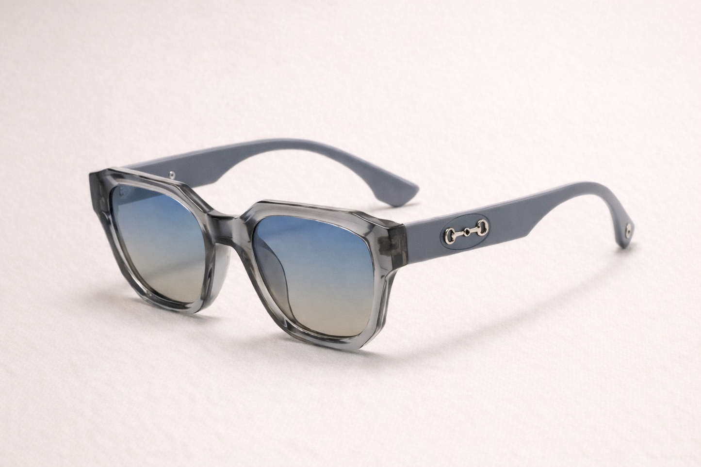 Modern Snaffle Square Sunglasses