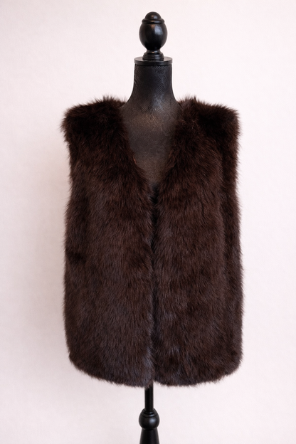Luxe Faux Fur Gilet