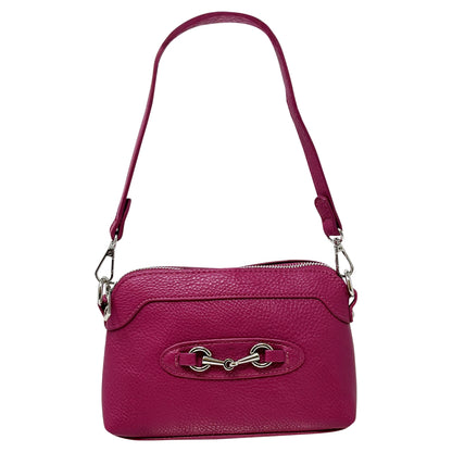 Snaffle Detail Shoulder/Crossbody Bag