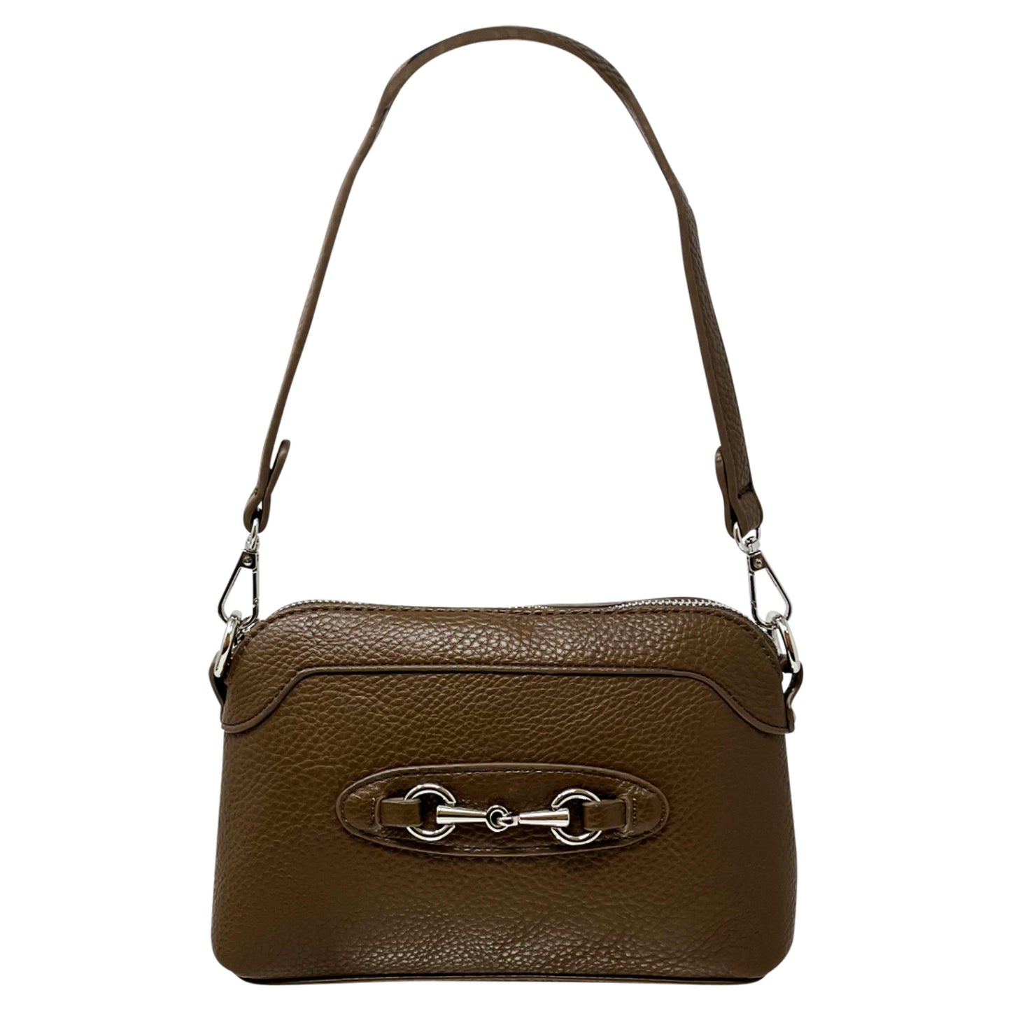 Snaffle Detail Shoulder/Crossbody Bag