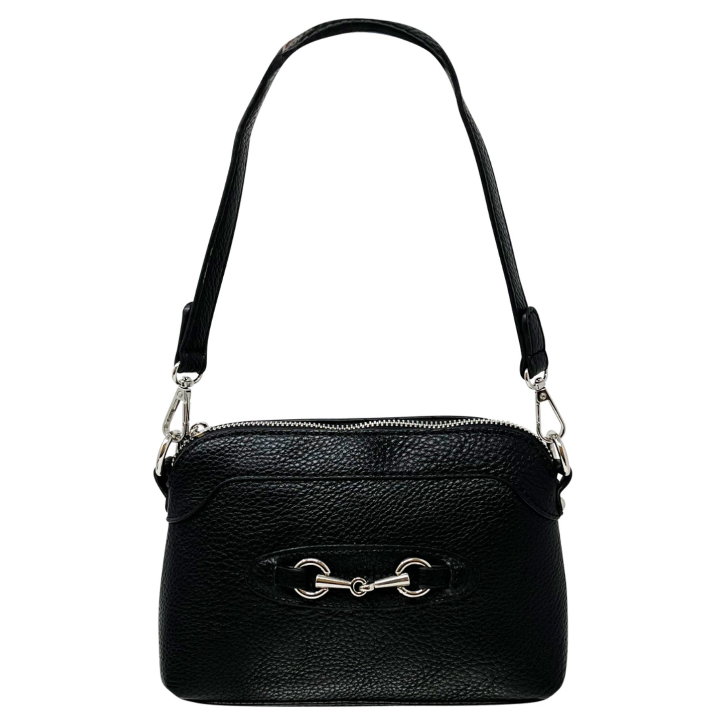 Snaffle Detail Shoulder/Crossbody Bag