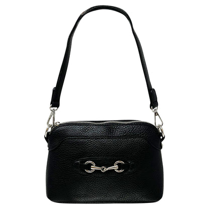 Snaffle Detail Shoulder/Crossbody Bag