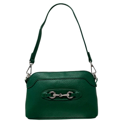 Snaffle Detail Shoulder/Crossbody Bag