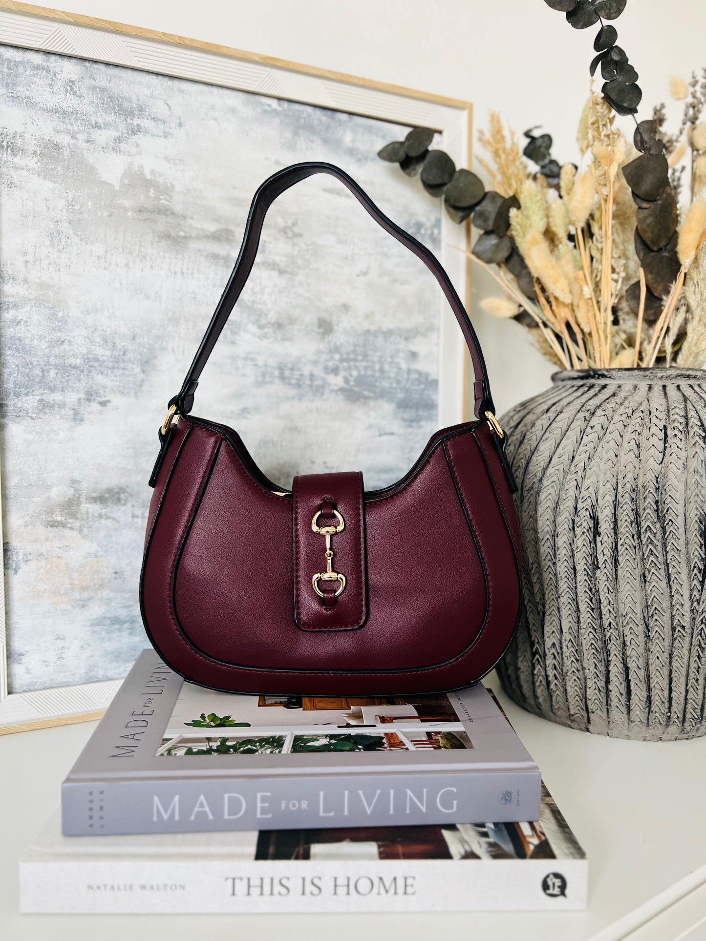 Snaffle Detail Shoulder Bag