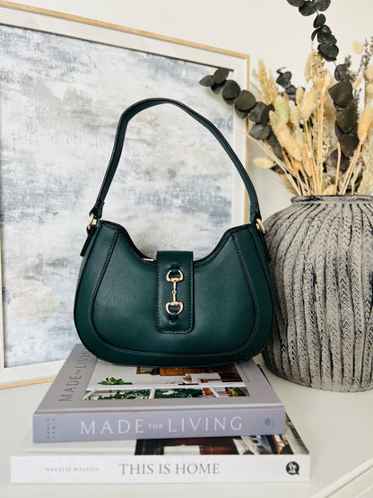 Snaffle Detail Shoulder Bag